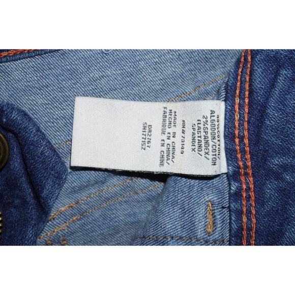 Boom Boom Jeans Light Wash Frayed Hem Shorts – Size 11 - Picture 4 of 5